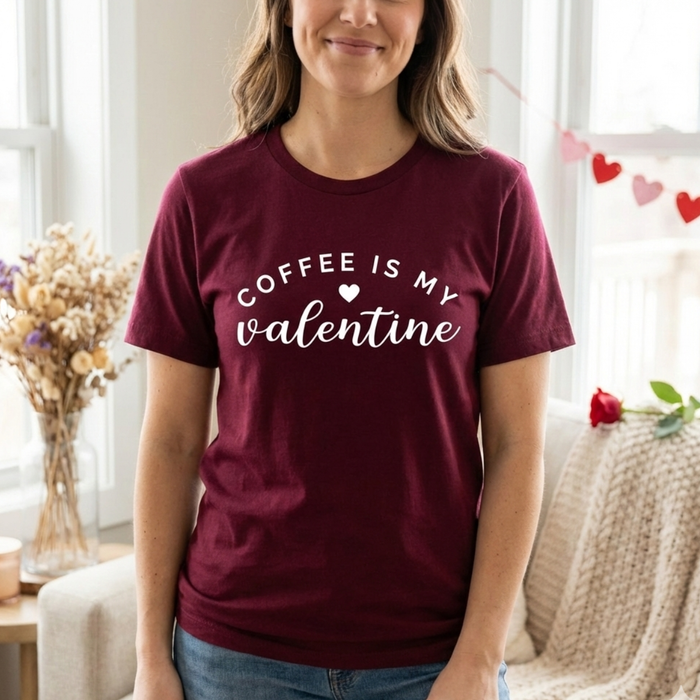 Coffee Is My Valentine T-Shirt