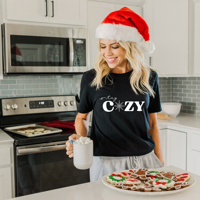 Stay Cozy Snowflake T-Shirt