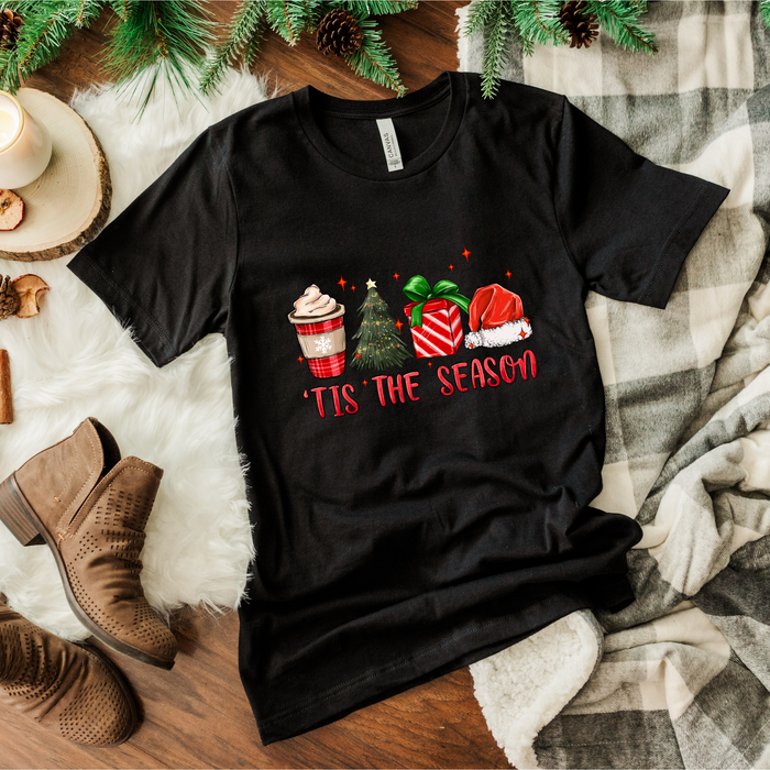 'Tis The Season Coffee Christmas T-Shirt