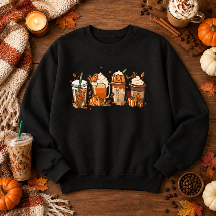 Pumpkin Spice Drinks Sweatshirt
