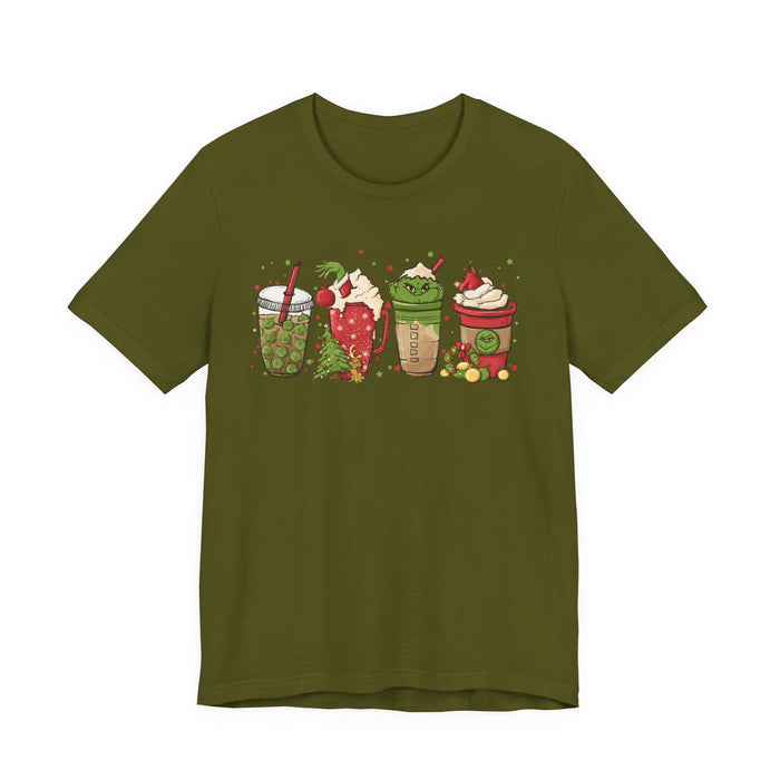 Grinch Cups T-Shirt