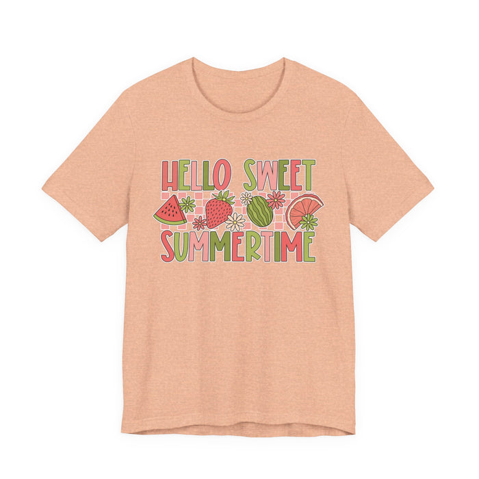 Hello Sweet Summer Time Watermelon T-Shirt