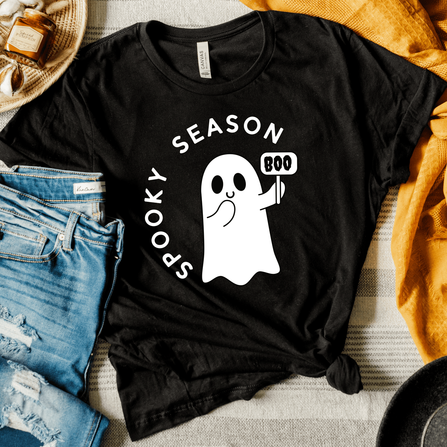 Spooky Season Boo Ghost T-Shirt