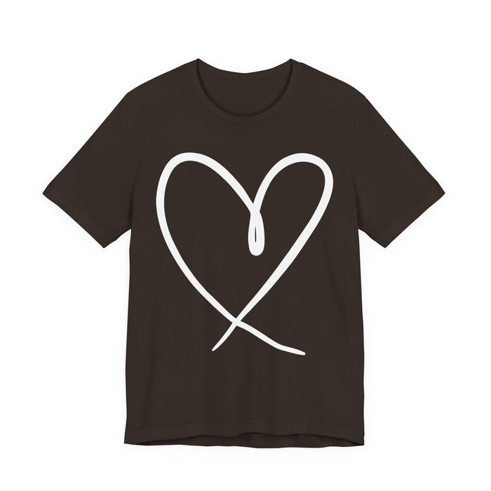 Heart Outline T-Shirt