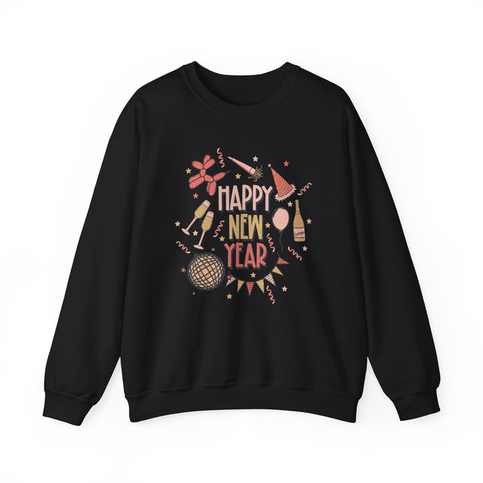 Happy New Year Confetti Sweatshirt