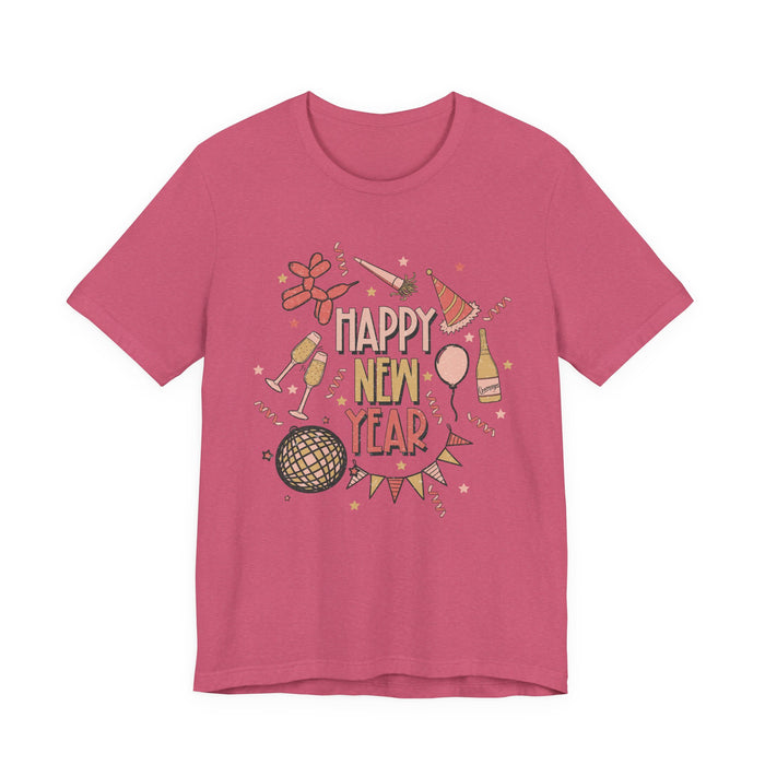 Happy New Year Confetti T-Shirt