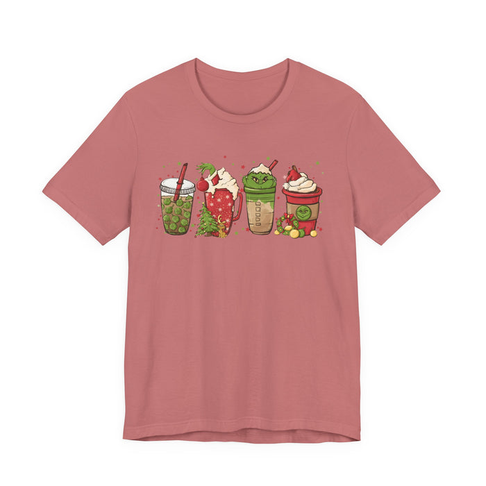 Grinch Cups T-Shirt