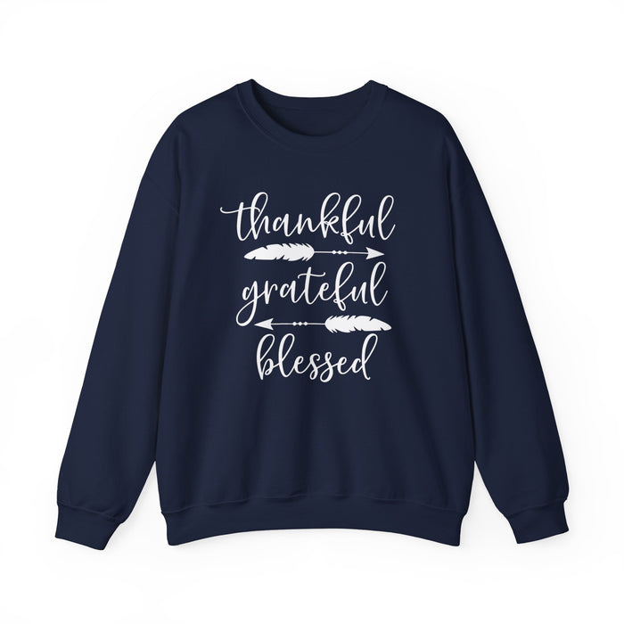 Thankful, Grateful, Blessed Sweatshirt