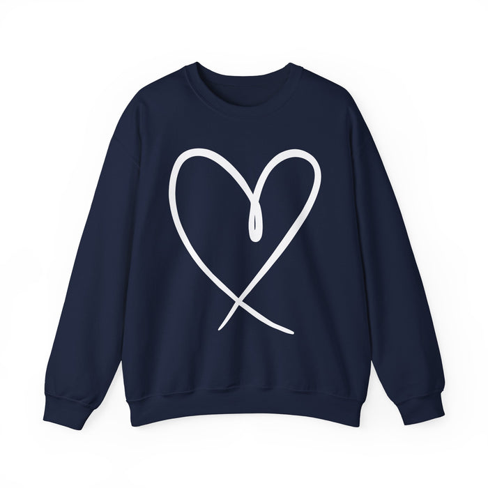 Heart Outline Sweatshirt