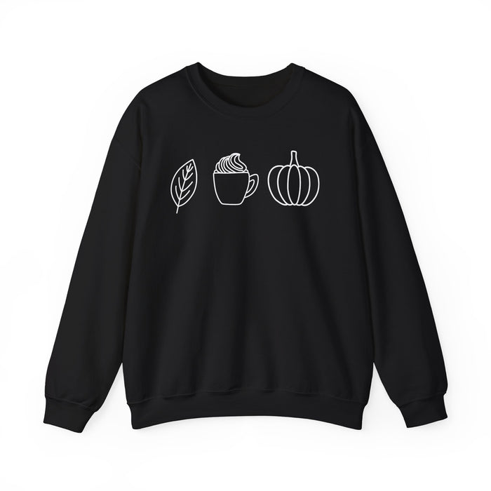 Leaves, Lattes and Pumpkins Sweatshirt