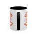 Love More Worry Less ceramic coffee mug, product photo 18
