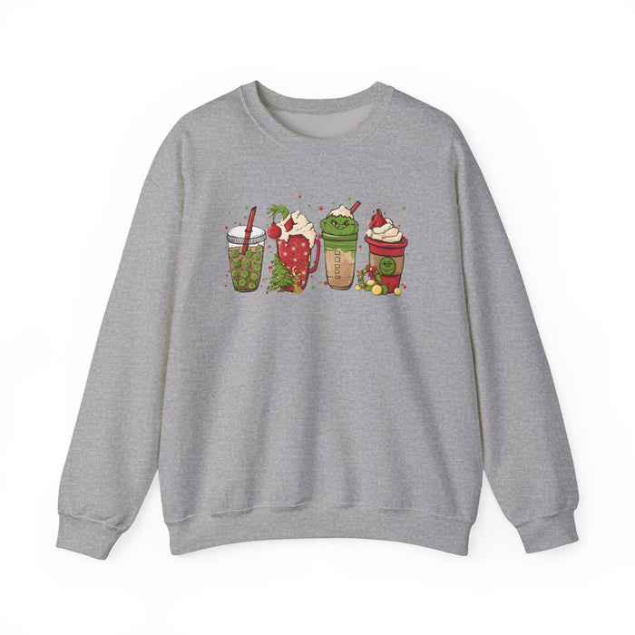 Grinch Cups Sweatshirt
