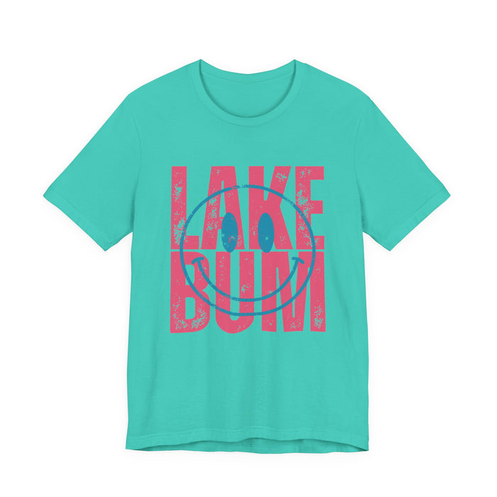 Lake Bum Smiley T-Shirt