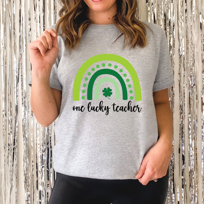 One Lucky Teacher Shirt