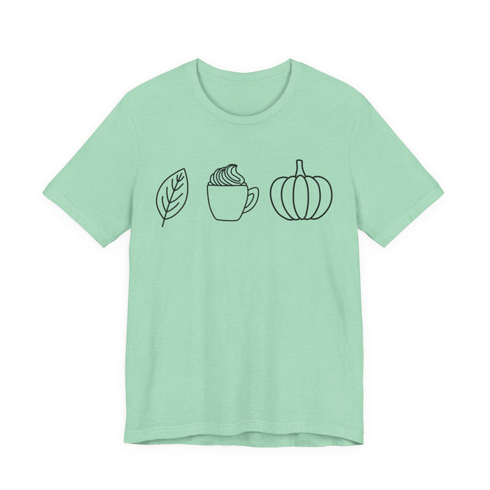 Leaves, Lattes and Pumpkins T-Shirt