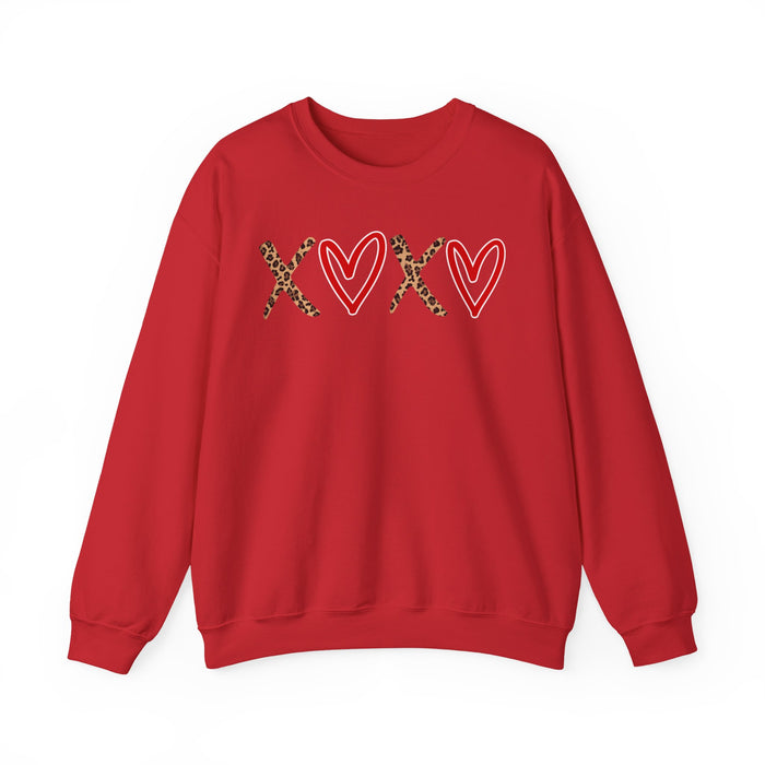 XOXO Leopard Sweatshirt