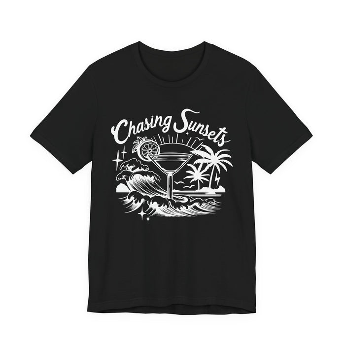 Chasing Sunsets Cocktail T-Shirt