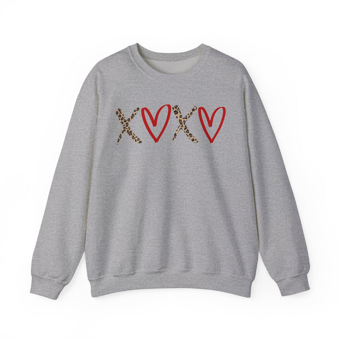 XOXO Leopard Sweatshirt
