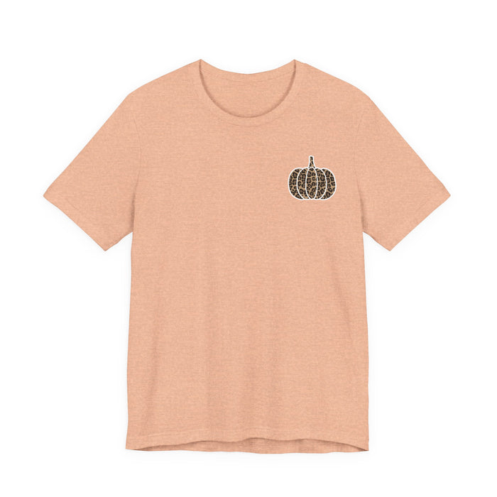 Leopard Pumpkin Fall T-Shirt