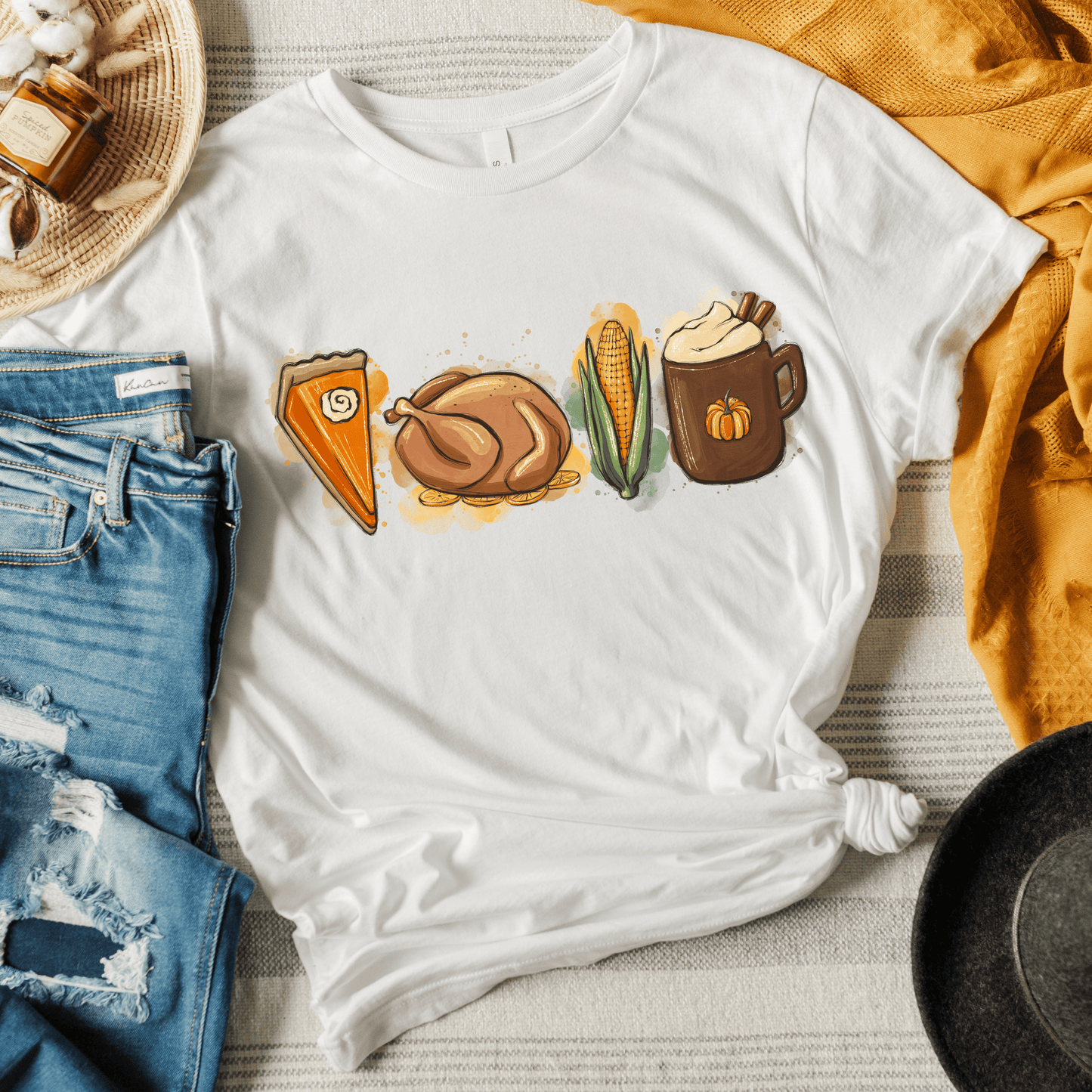 Thanksgiving Fall Coffee T-Shirt