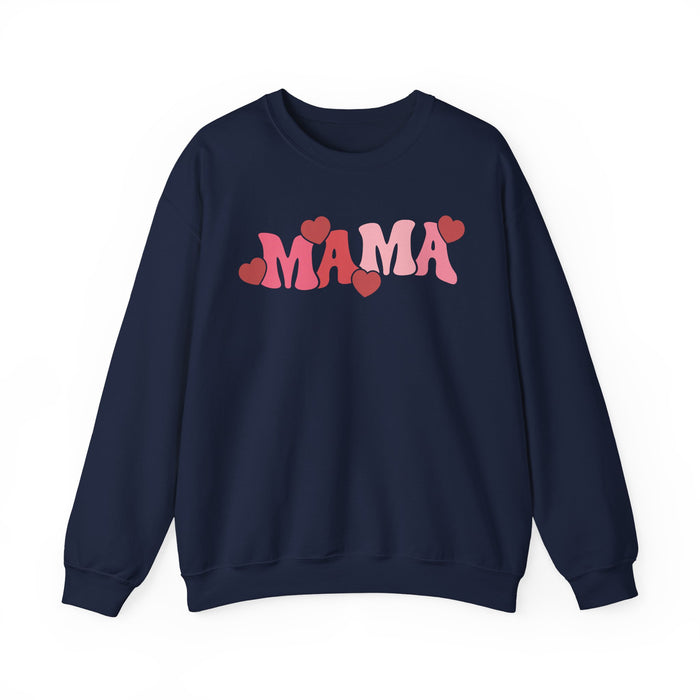 Mama Valentine Hearts Sweatshirt