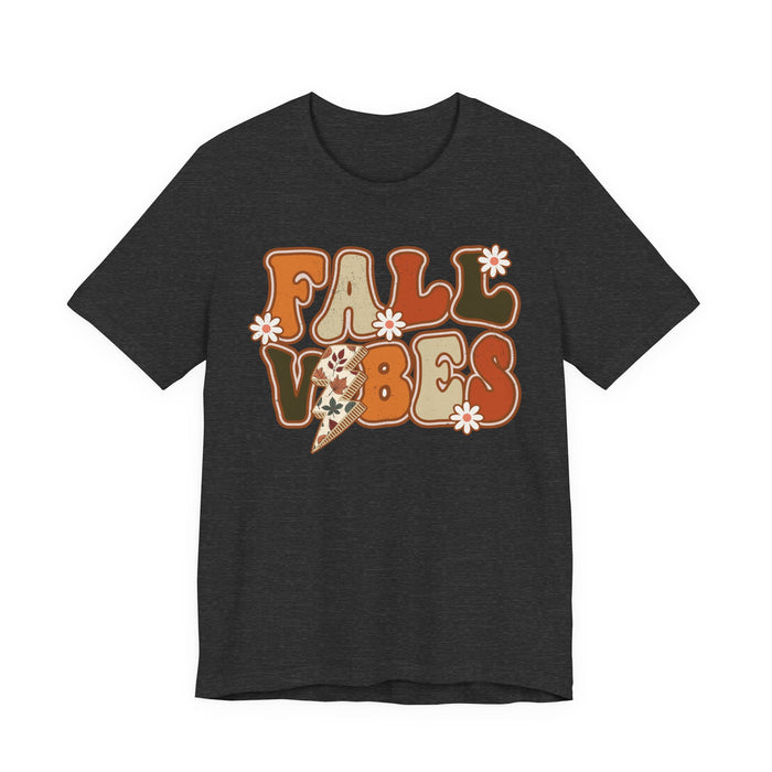 Fall Vibes Flower Bolt T-Shirt