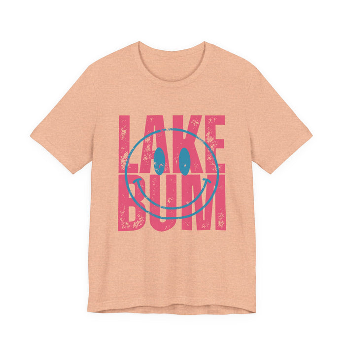 Lake Bum Smiley T-Shirt