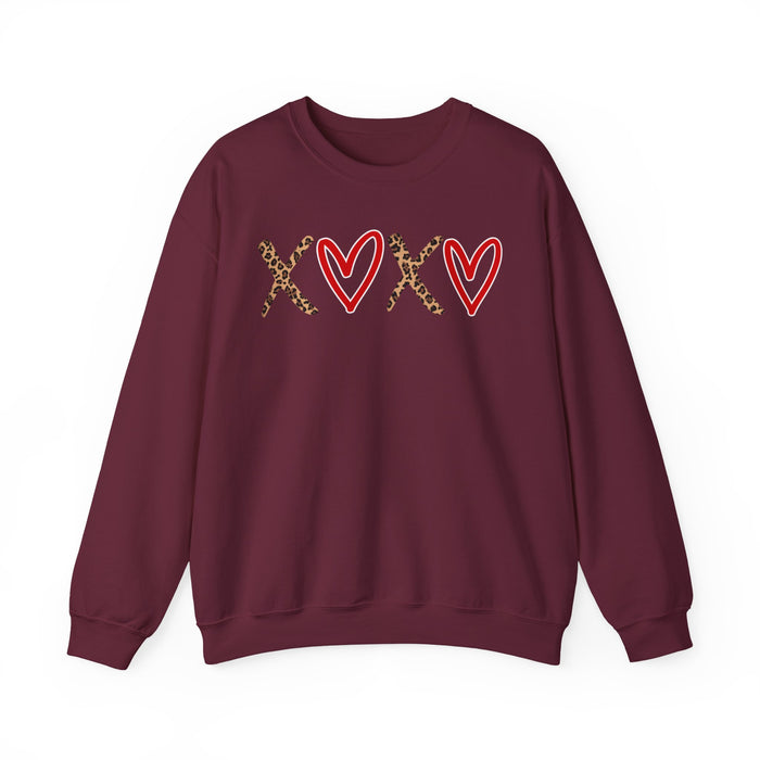 XOXO Leopard Sweatshirt