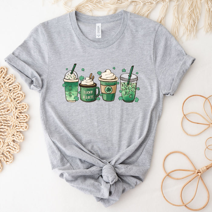 Green Shamrock Drinks T-Shirt