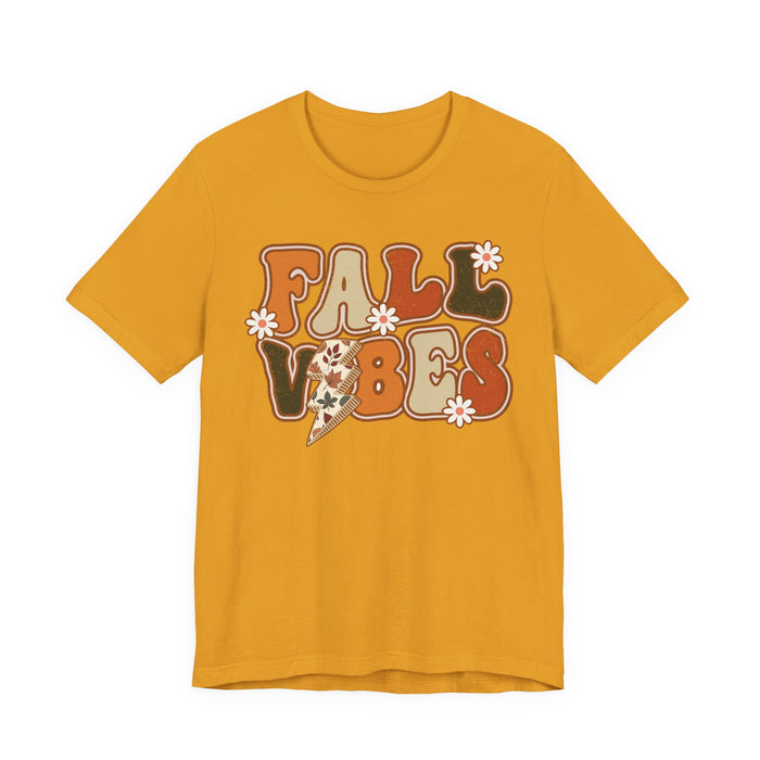 Fall Vibes Flower Bolt T-Shirt