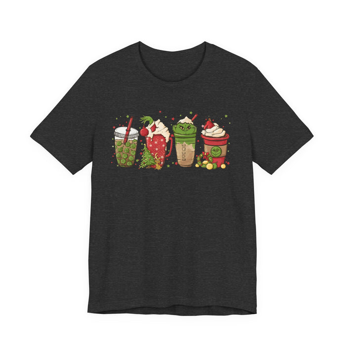 Grinch Cups T-Shirt