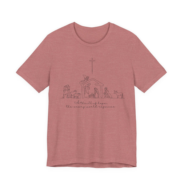 Christmas Jesus Manger T-Shirt