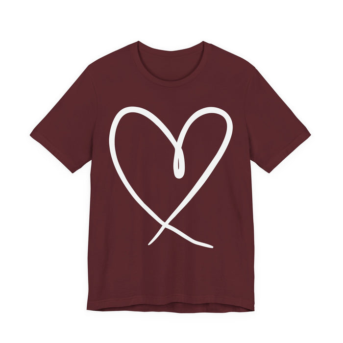 Heart Outline T-Shirt