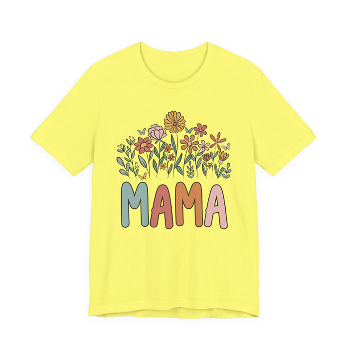 Mama Summer Flowers T-Shirt