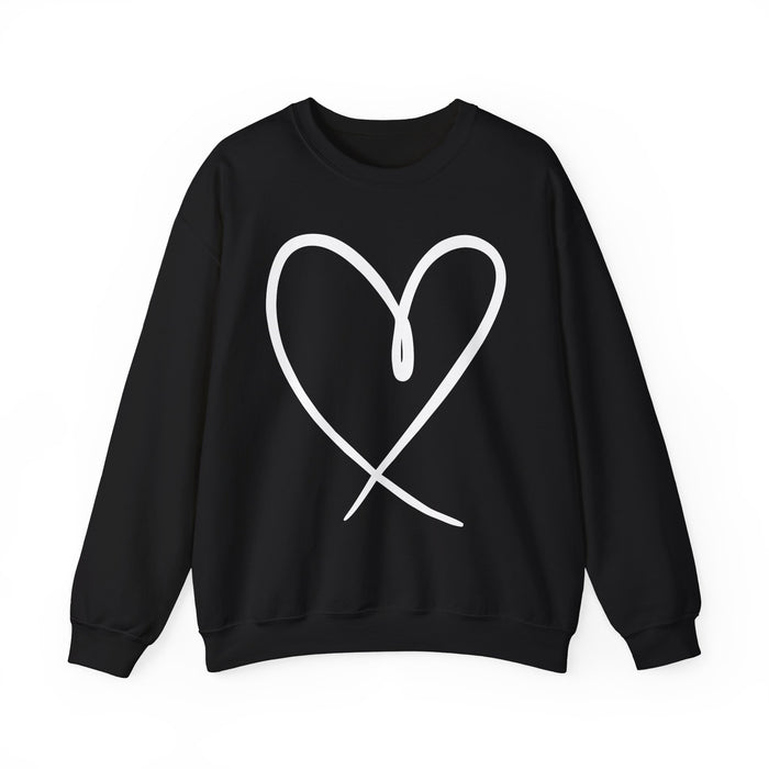 Heart Outline Sweatshirt