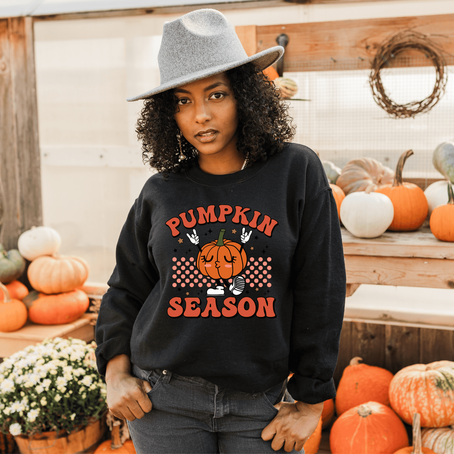 Pumpkin Sweason Rockout Sweatshirt