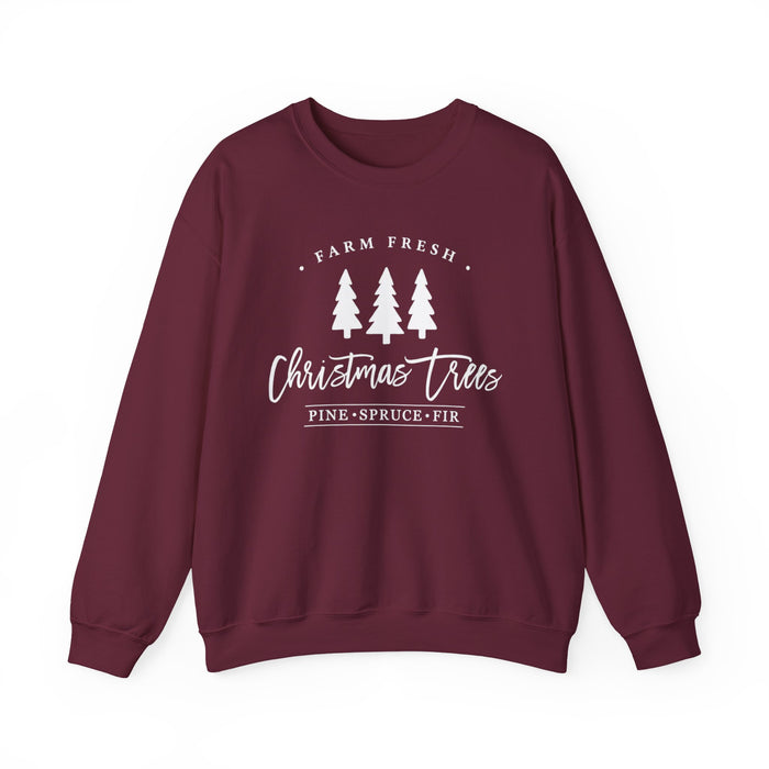 Farm Fresh Christmas Trees Sweatshirt