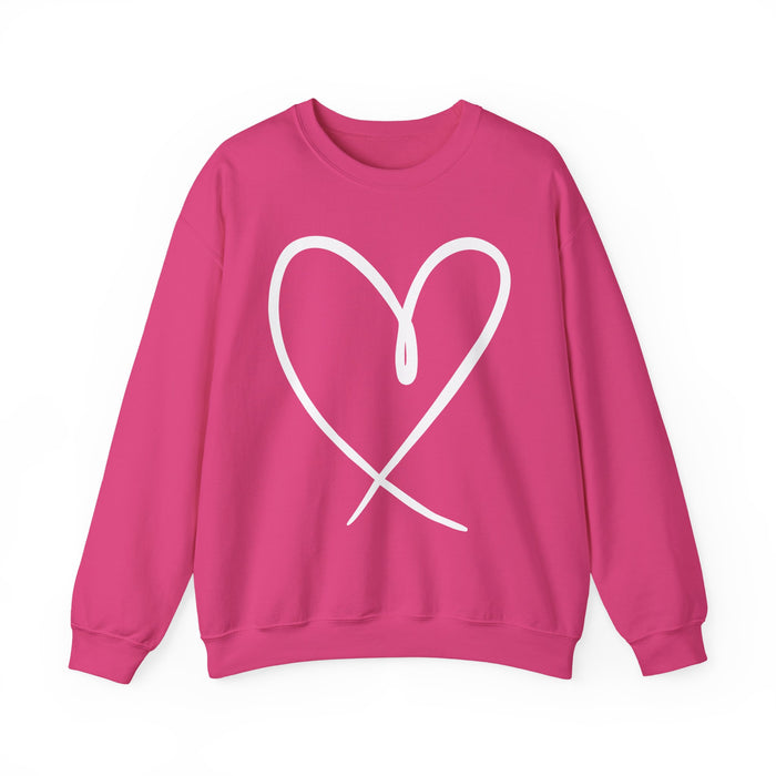 Heart Outline Sweatshirt