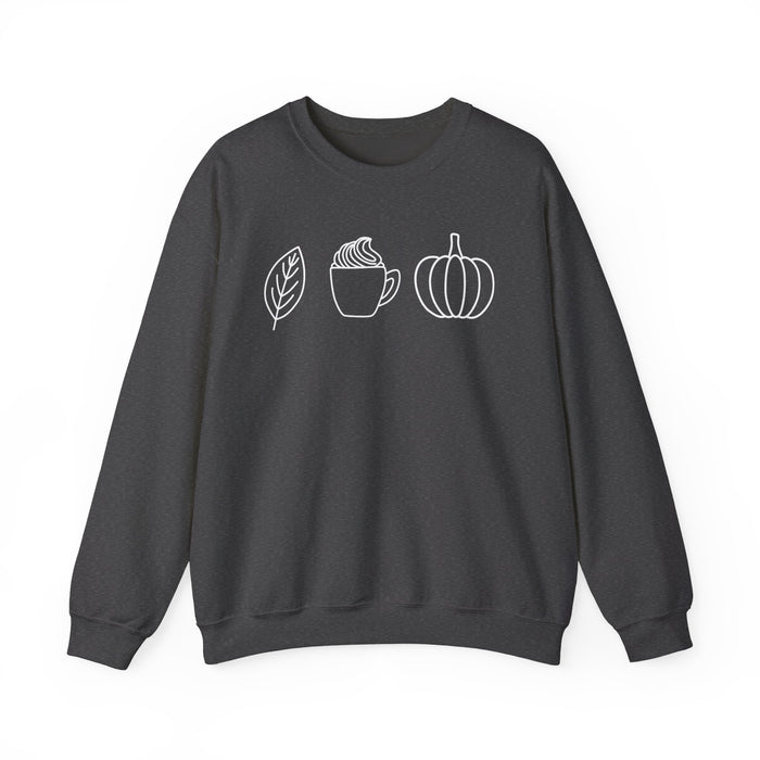 Leaves, Lattes and Pumpkins Sweatshirt