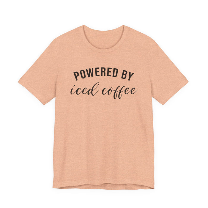 Powered by Iced Coffee T-Shirt