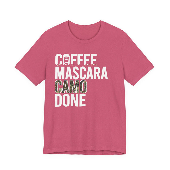 Coffee Mascara Camo Done T-Shirt