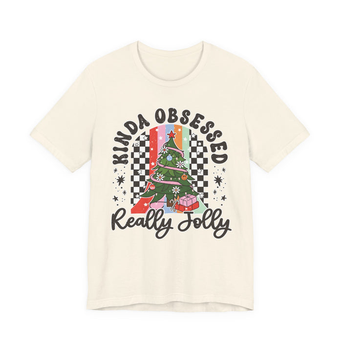 Kinda Obsessed Really Jolly Christmas T-Shirt