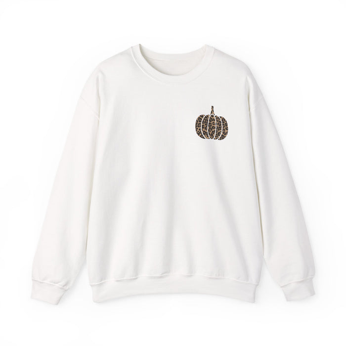 Leopard Pumpkin Sweatshirt