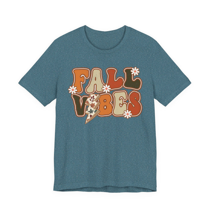 Fall Vibes Flower Bolt T-Shirt