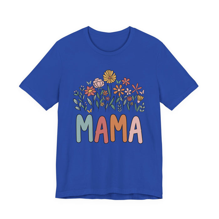 Mama Summer Flowers T-Shirt