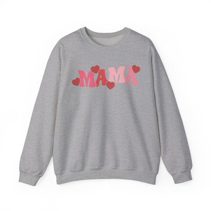 Mama Valentine Hearts Sweatshirt