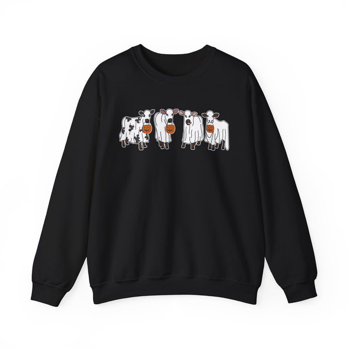 Trick or Treat Cows Sweatshirt