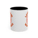 Love More Worry Less ceramic coffee mug, product photo 19