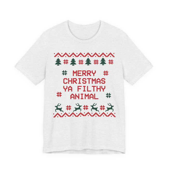 Merry Christmas Ya Filthy Animal T-Shirt