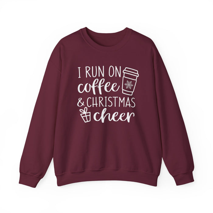 I Run On Coffee And Christmas Cheer Sweatshirt